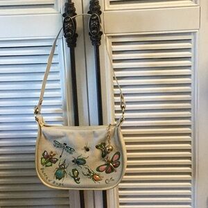COLLINS OF TEXAS “Bunch o’ Bugs” Canvas Shoulder Bag — NOS